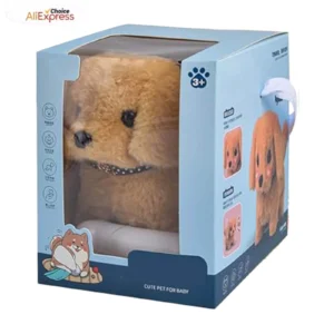 Robot Puppy My Realistic Robot Puppy, 2025 New iwaya Holiday Valentine's Day Girls Gifts, Plush Toy That Like A Real Puppy Toy